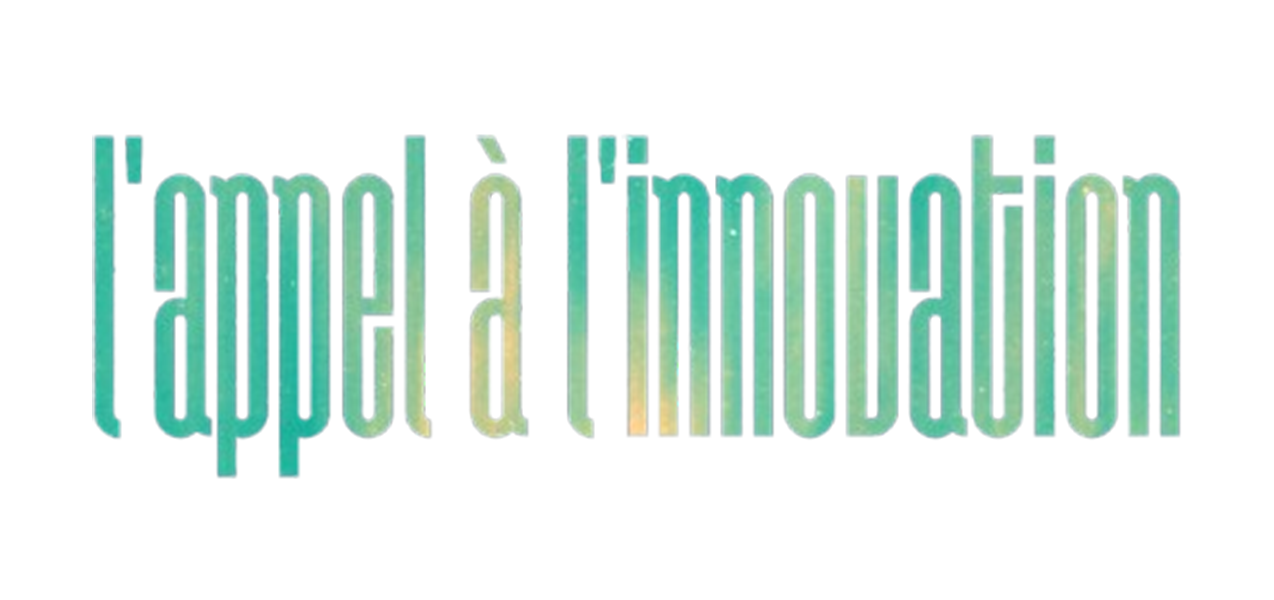 Logo officiel de l'appel à l'innovation dans les tons verts