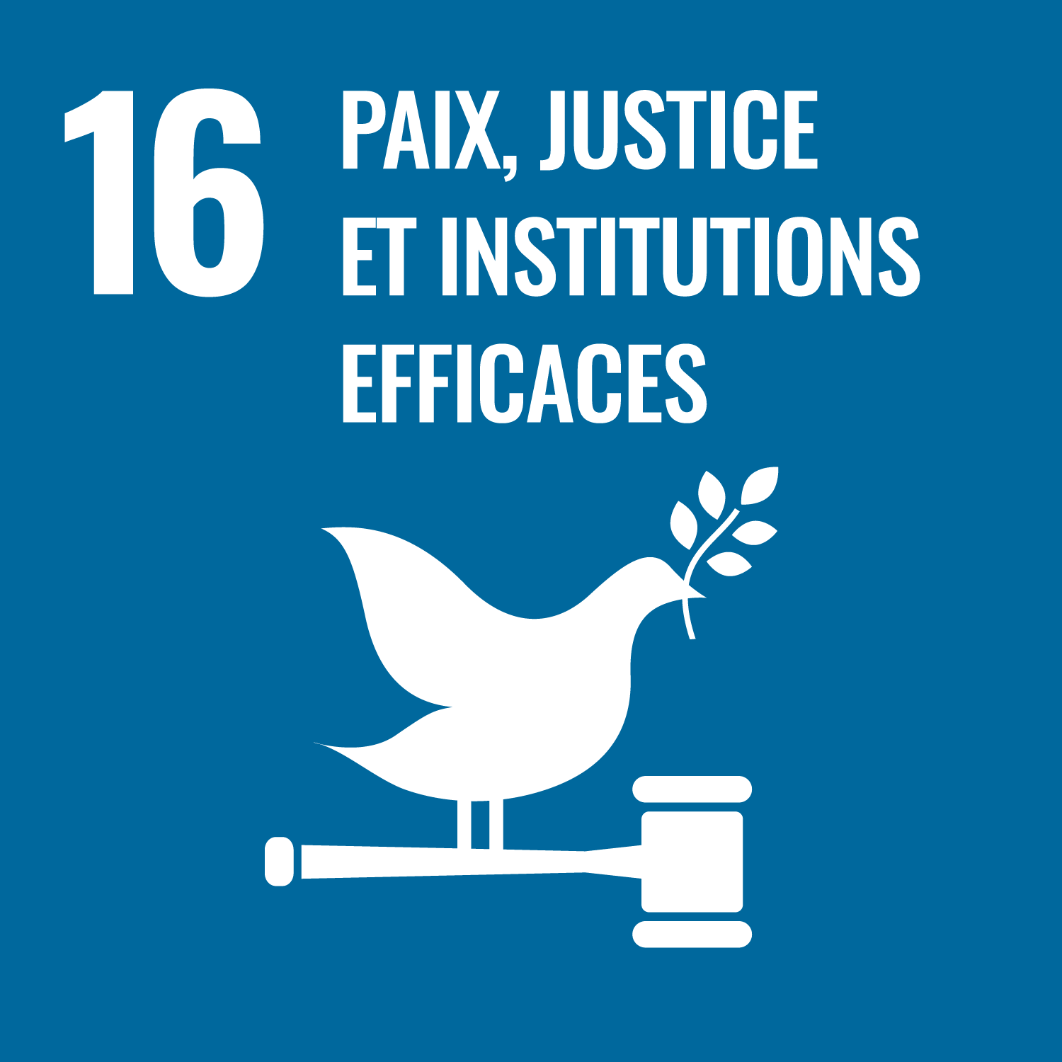 ODD 16 – Paix, justice et institutions efficaces