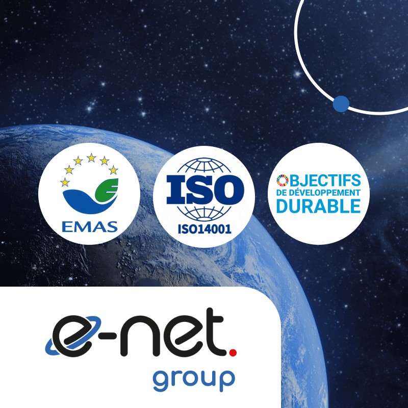 e-net. group annonce son plan de neutralité carbone - 2025