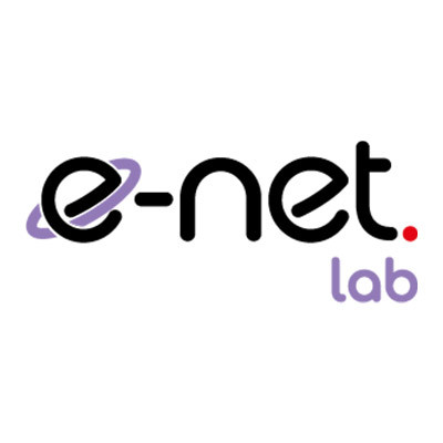Notre logo e-net. lab