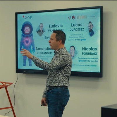 Première promotion certifiée Humain–IA Responsable présentée par e-net. group en Belgique francophone