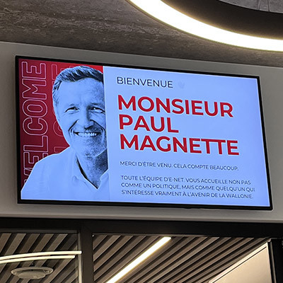 Visite officielle de Paul Magnette chez e-net. group : innovation, emploi, IA, transformation éthique et vision Wallonie 2045.