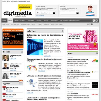 2012 - Top 10 Social Media & Charte RSE